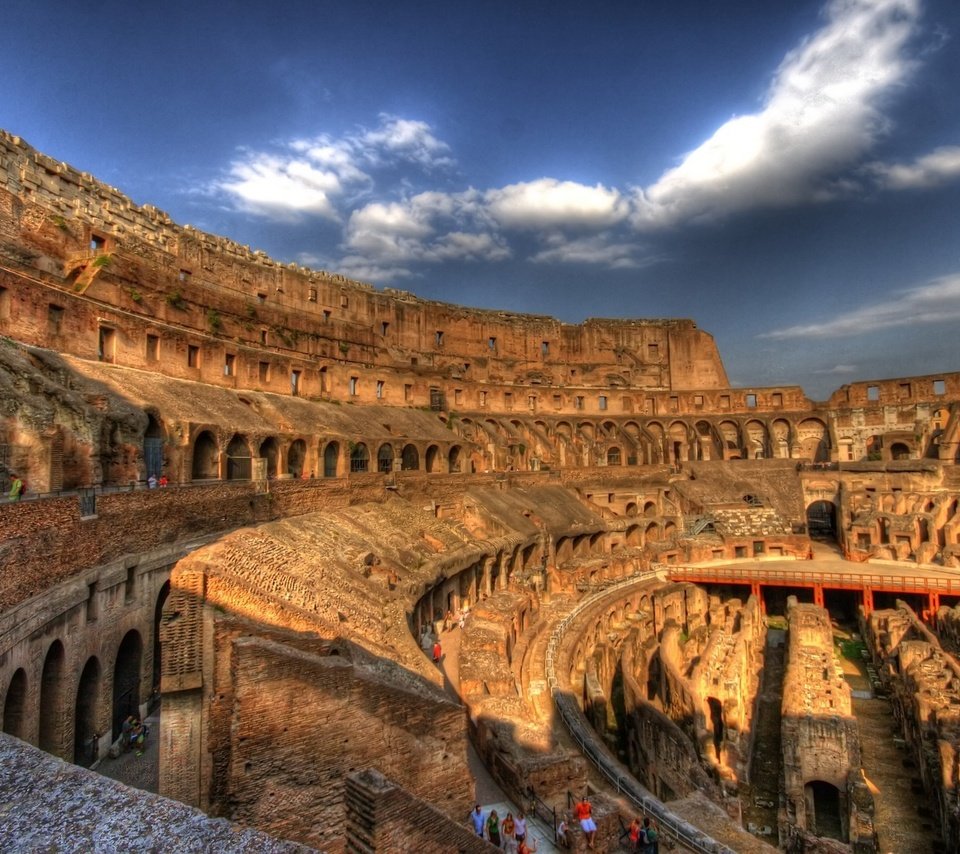 Обои италия, питер, колизей, рим, храмы, italy, peter, colosseum, rome, temples разрешение 1920x1200 Загрузить