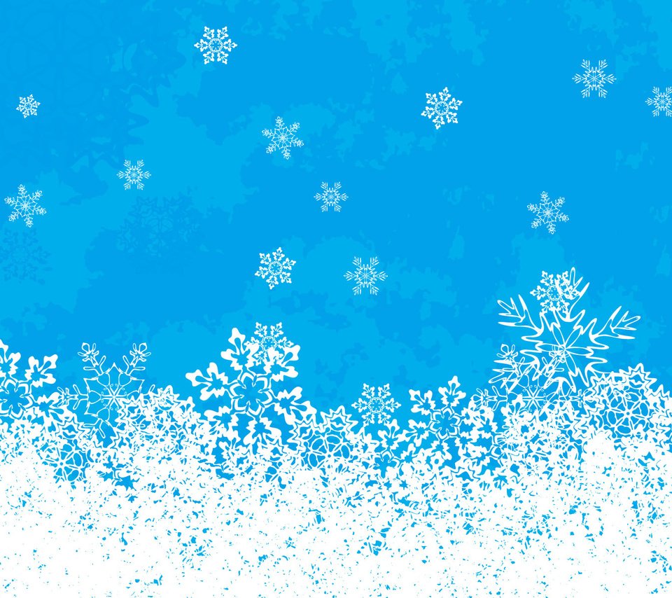 Обои новый год, снежинки, синий, белый, new year, snowflakes, blue, white разрешение 1920x1200 Загрузить