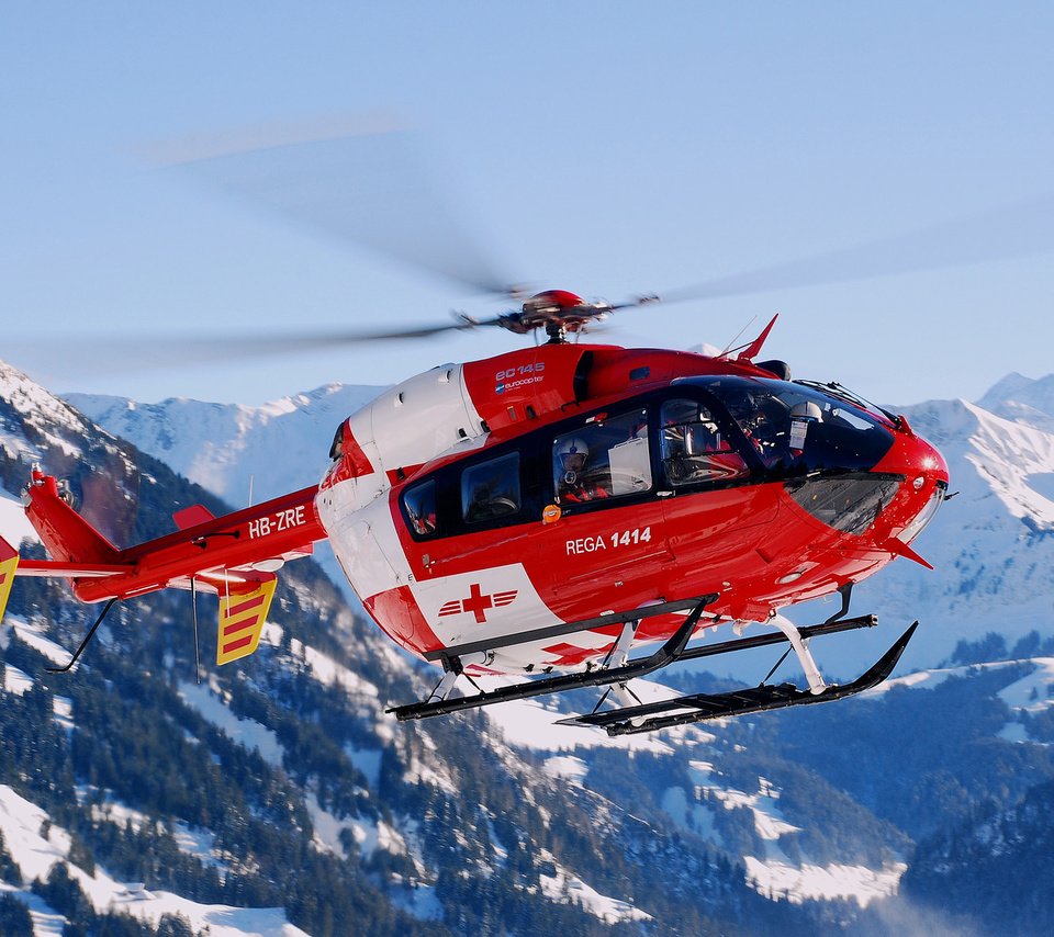 Обои швейцария, вертолет, bk 117-c2 (ec-145, switzerland, helicopter разрешение 1920x1200 Загрузить