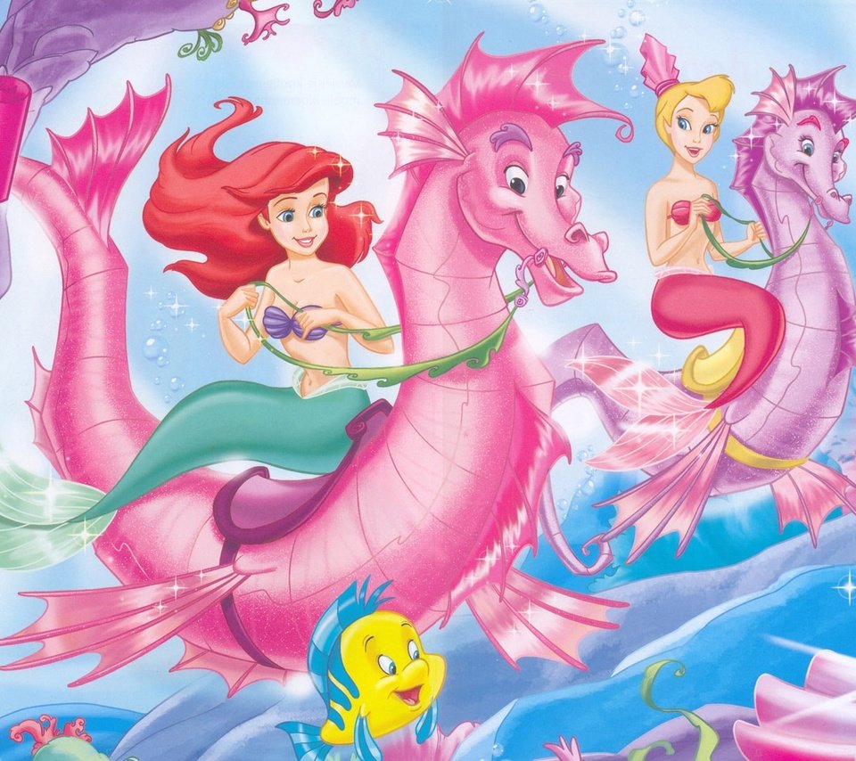 Обои русалочка, ариэль, ариель, the little mermaid, ariel разрешение 1920x1080 Загрузить