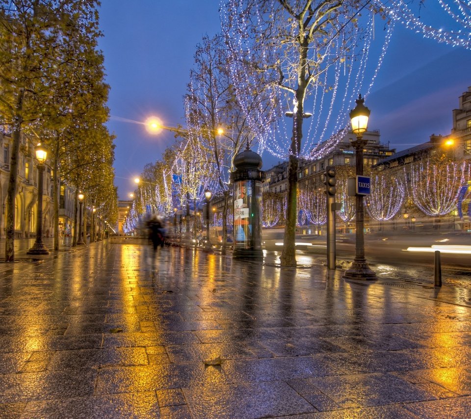 Обои фонари, париж, улица, франция, lights, paris, street, france разрешение 3654x2592 Загрузить