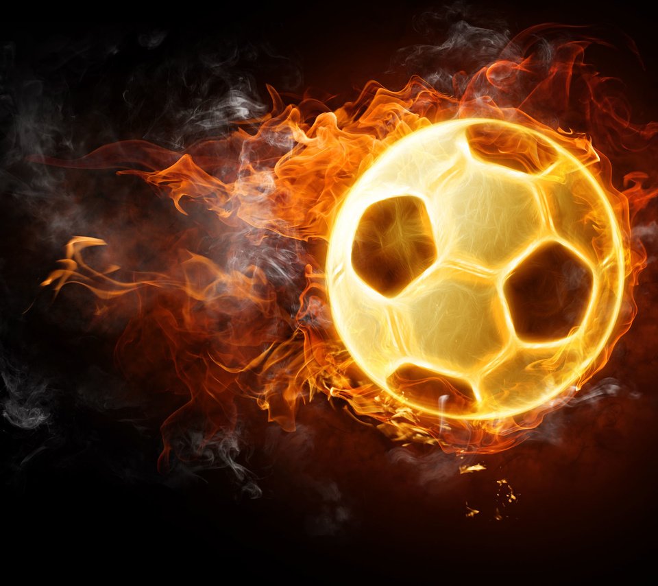 Обои огонь, мяч, fire, the ball разрешение 2560x1600 Загрузить