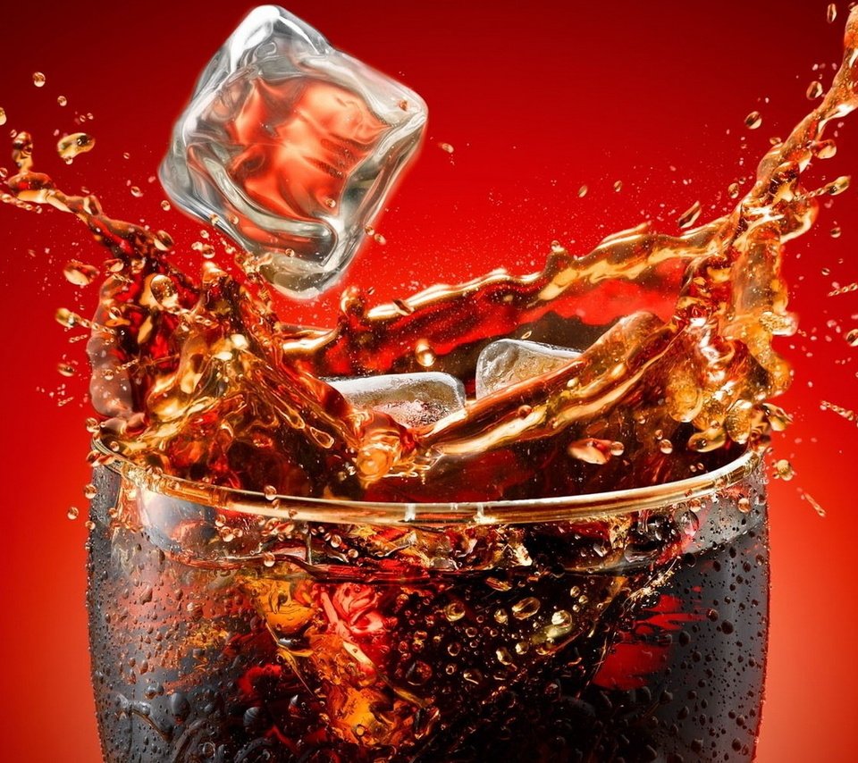 Обои напиток, брызги, всплеск, стакан, кока-кола, кола, drink, squirt, splash, glass, coca-cola, cola разрешение 1920x1200 Загрузить