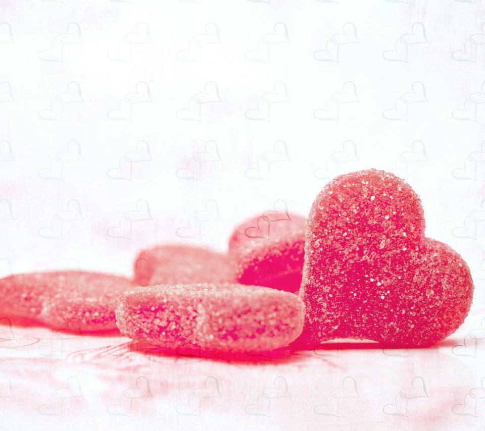 Обои конфеты, сладкое, сахар, мармелад, мармеладные сердечки, candy, sweet, sugar, marmalade, gummy hearts разрешение 1920x1280 Загрузить