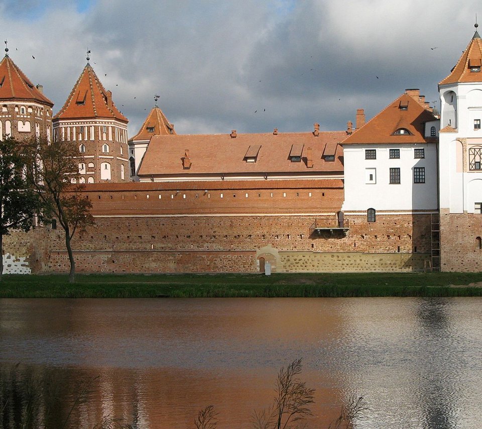 Обои вода, замок, water, castle разрешение 1920x1200 Загрузить