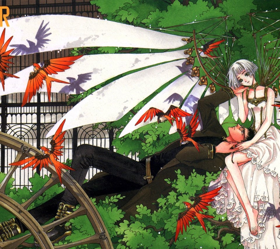 Обои клевер, clamp, kazuhiko, suu, clover разрешение 1920x1200 Загрузить