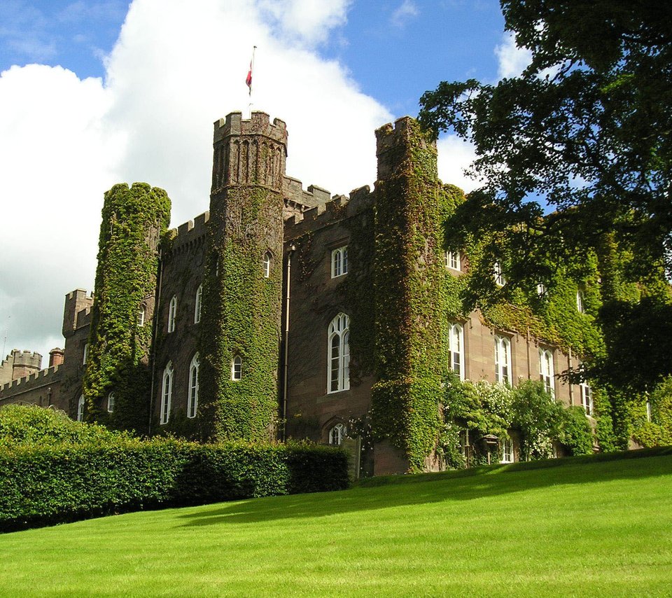 Обои замок, англия, стены, castle, england, wall разрешение 2048x1536 Загрузить