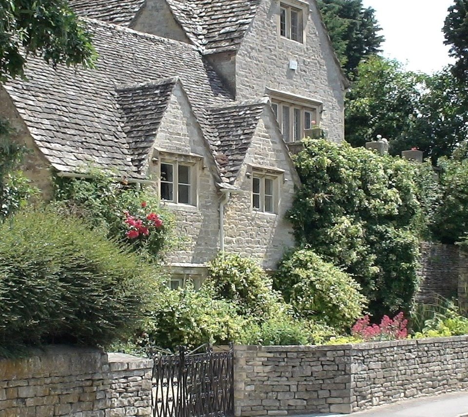 Обои лето, англия, коттеджи, summer, england, cottages разрешение 2016x1134 Загрузить