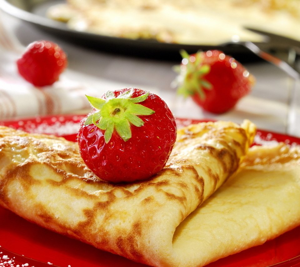 Обои клубника, блинчики, вкусно, вкусняшка, сироп, ням ням, strawberry, pancakes, delicious, yummy, syrup, yum yum разрешение 1920x1080 Загрузить