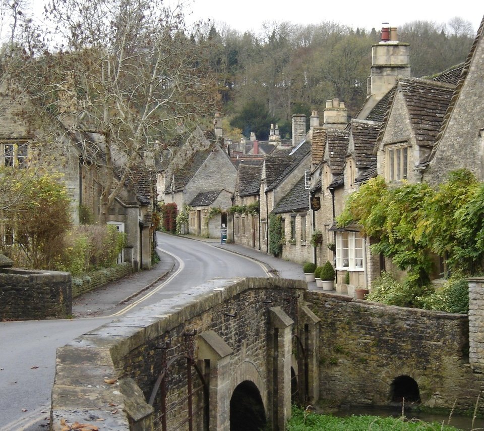 Обои улица, англия, бибери, коттеджи, street, england, bibury, cottages разрешение 2304x1728 Загрузить