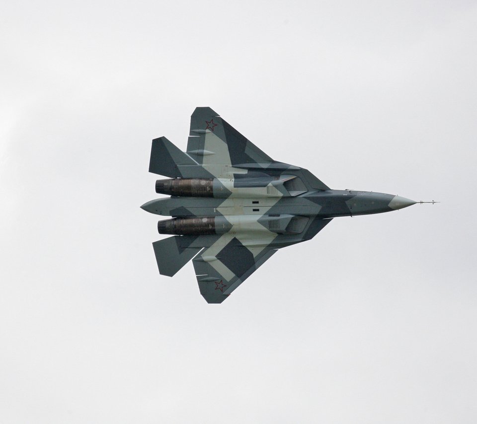 Обои небо, самолет, полет, истребитель, ввс, боевой, пак фа, the sky, the plane, flight, fighter, bbc, combat, pak fa разрешение 3000x2000 Загрузить