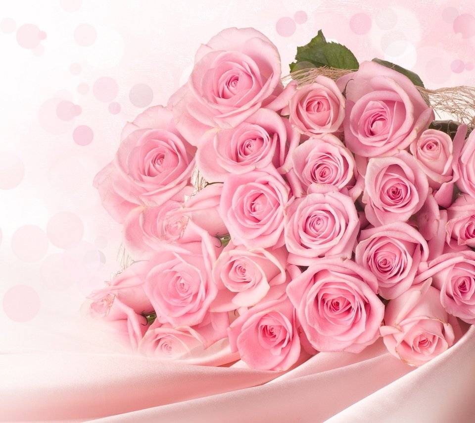 Обои цветы, бутоны, розы, букет, розовые, nezhnost, butony, rozy, buket, flowers, buds, roses, bouquet, pink разрешение 1920x1200 Загрузить