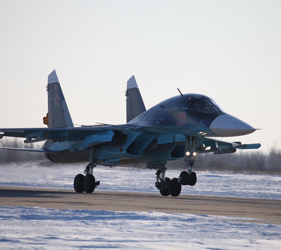 Обои су 34, bombardirovshhik, vzlet, su 34 разрешение 5616x3744 Загрузить