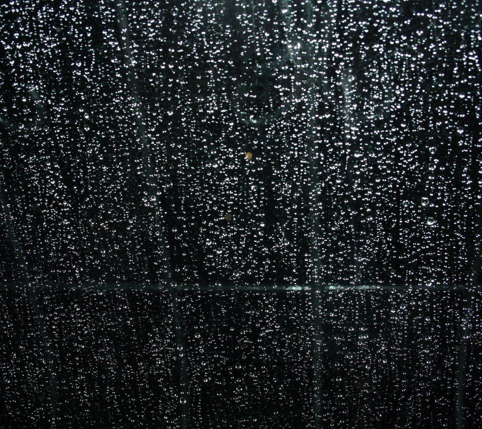 Обои ночь, вода, капли, дождь, окно, стекло, night, water, drops, rain, window, glass разрешение 2560x1600 Загрузить