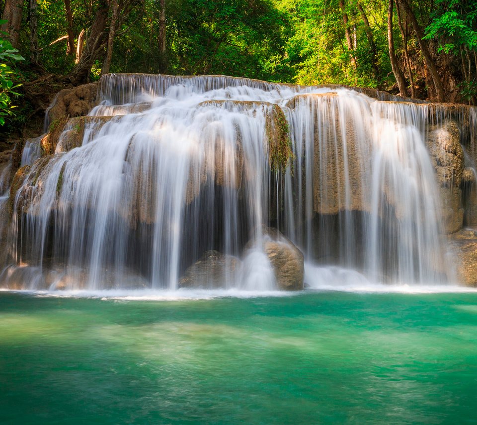 Обои водопад, waterfall разрешение 1920x1080 Загрузить