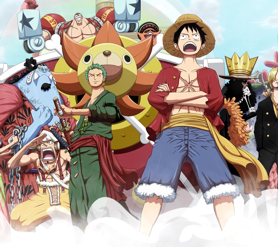 Обои one piece, gruppa, van pis, group разрешение 2268x1175 Загрузить