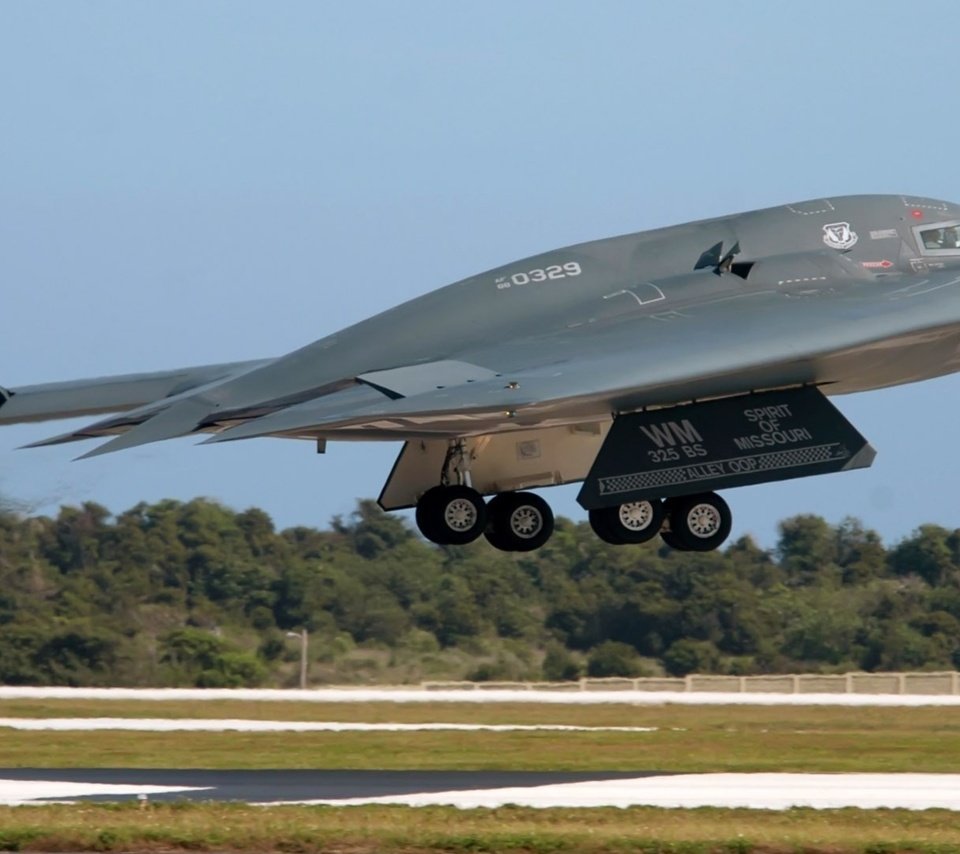 Обои b 2 spirit bomber us airforce разрешение 1920x1080 Загрузить