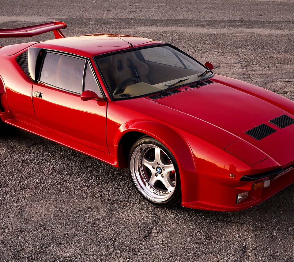 Обои авто, автомобиль, краcный, суперкар, de tomaso pantera, auto, car, red, supercar разрешение 2560x1600 Загрузить