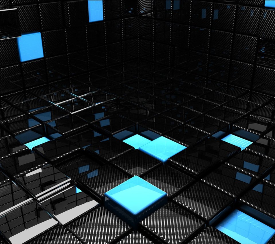 Обои комната из кубиков, room of cubes разрешение 1920x1200 Загрузить