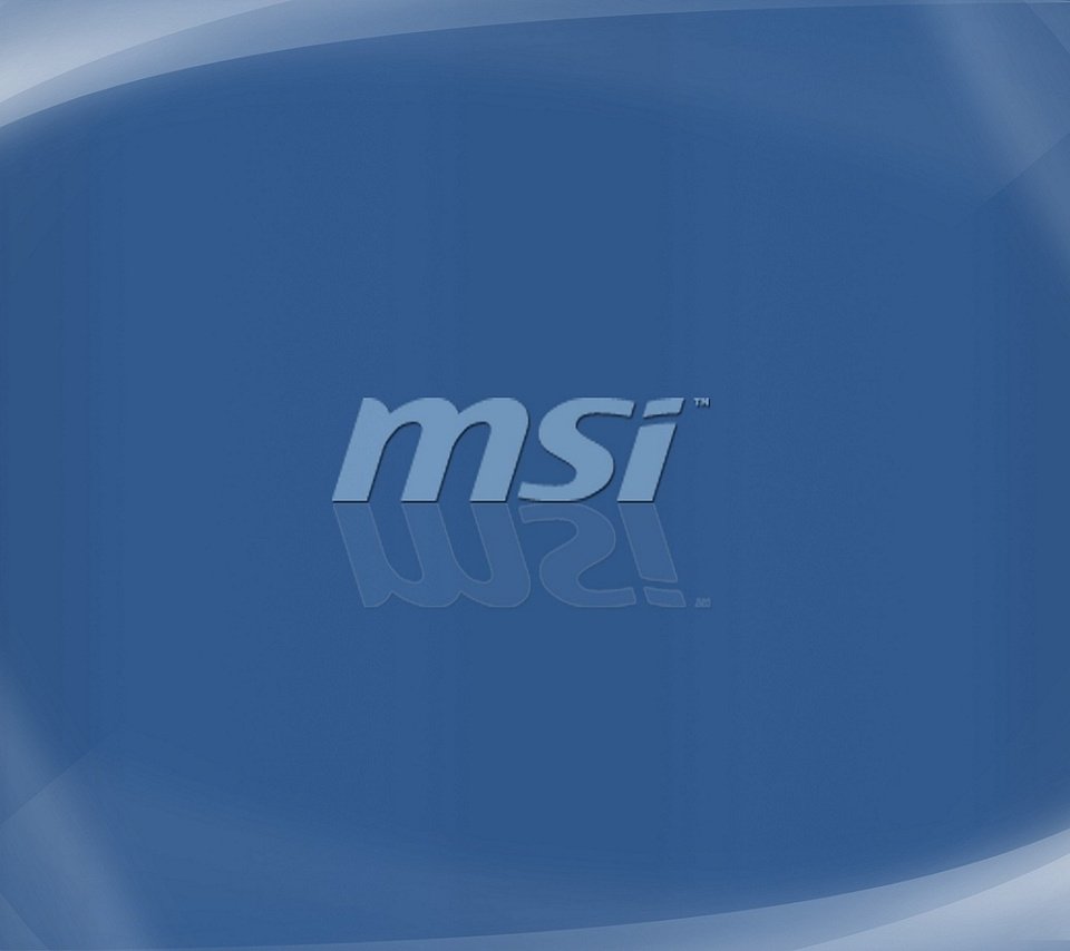 Обои msi blue разрешение 1920x1080 Загрузить