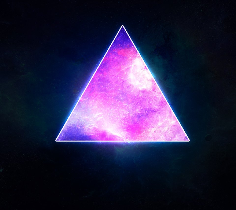 Неоновый треугольник