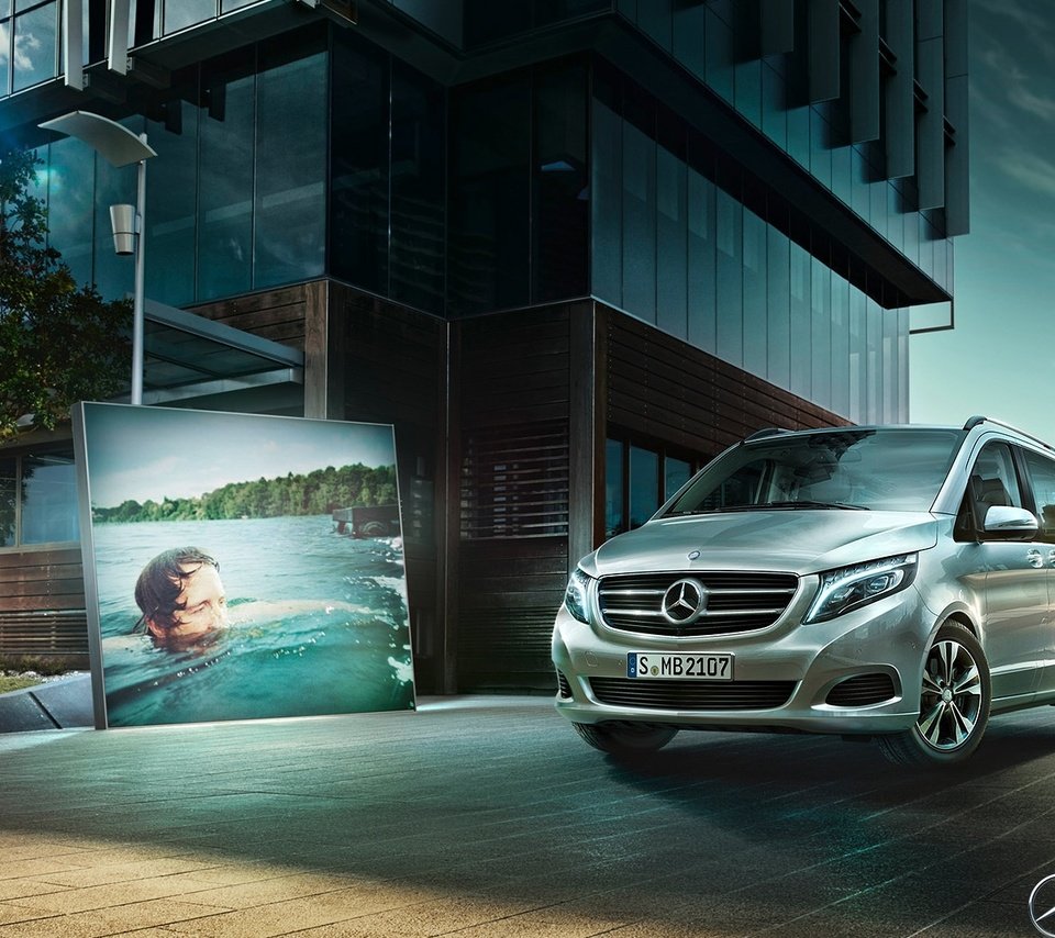 Обои mercedes-benz v-класс, mercedes-benz v-class разрешение 1920x1080 Загрузить