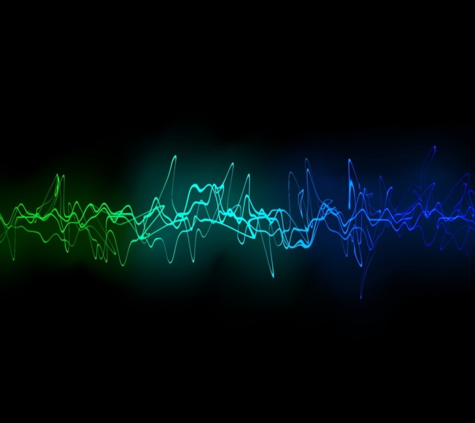 Обои звуковые волны, sound waves разрешение 2560x1440 Загрузить