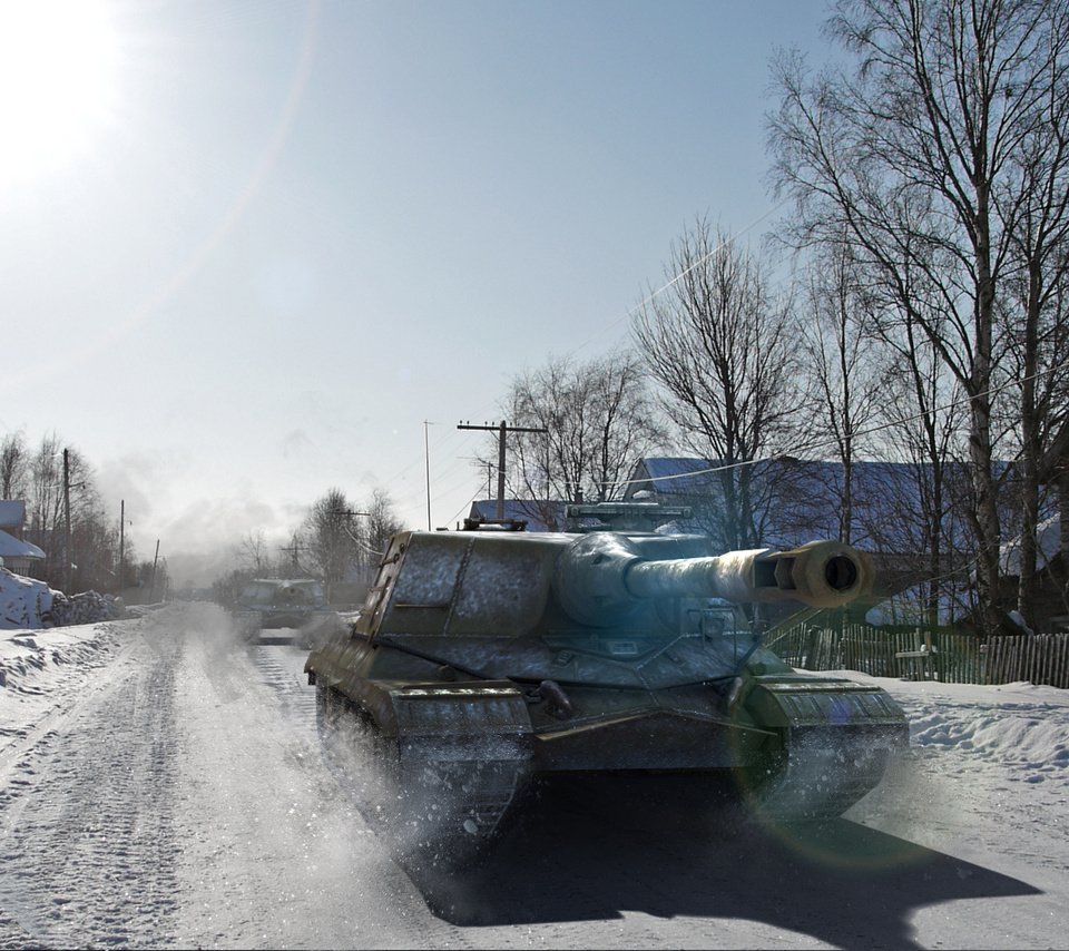 Обои снег, зима, деревня, объект 268, snow, winter, village, object 268 разрешение 1920x1080 Загрузить