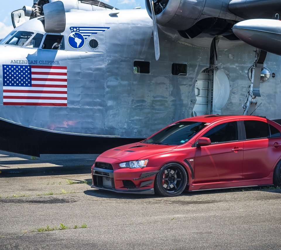 Обои плоскости, краcный, x, lancer evolution, митсубиши, мицубиси, plane, red, mitsubishi разрешение 2560x1600 Загрузить