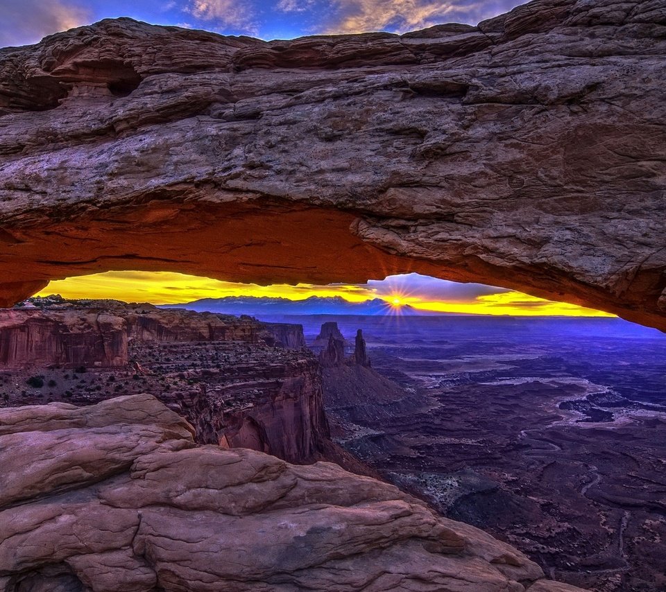 Обои национальный парк арки, near moab, штат юта, arches national park, utah разрешение 2560x1600 Загрузить