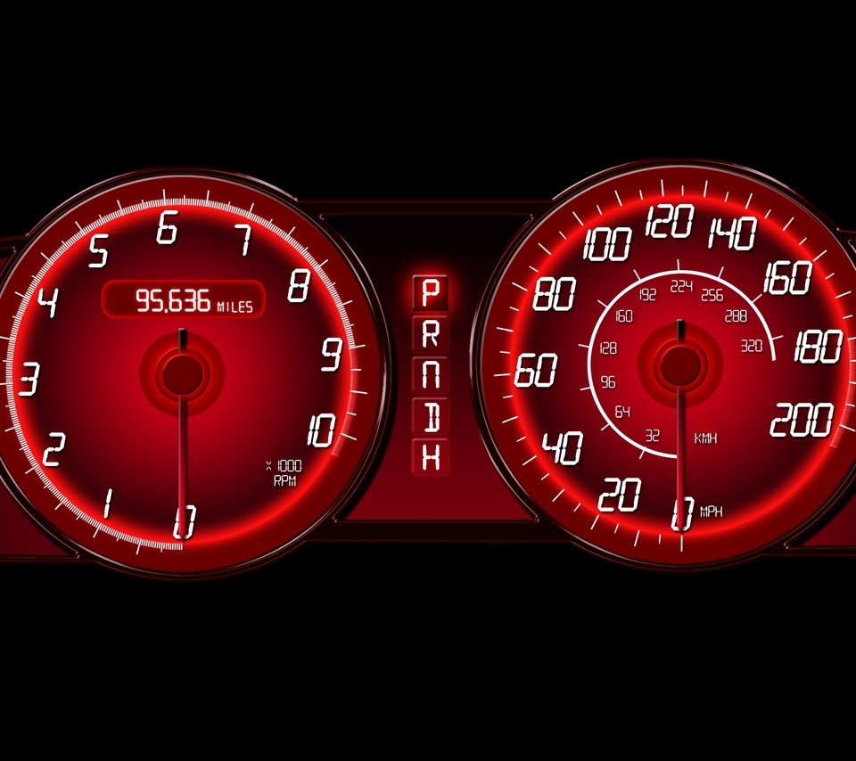 Обои спидометр спортивной машины, speedometer sports car разрешение 2560x1600 Загрузить