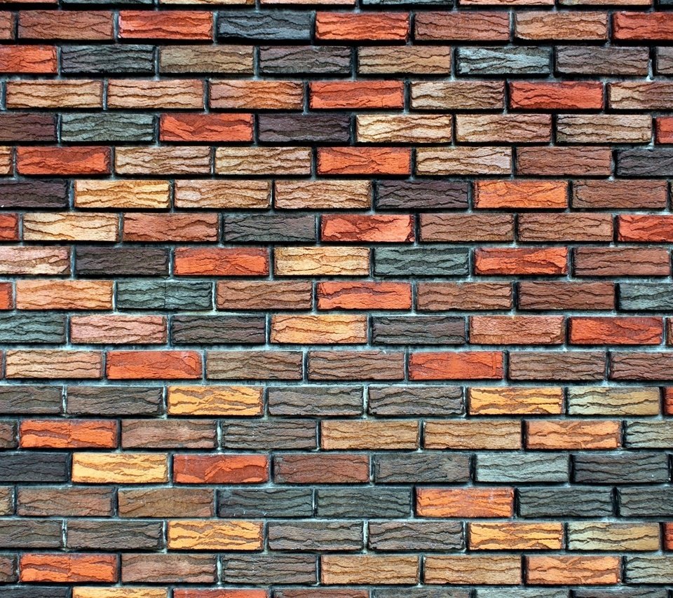 Обои текстура, фон, стена, разноцветный, кирпич, кладка, texture, background, wall, colorful, brick, masonry разрешение 2560x1600 Загрузить