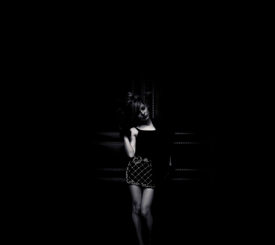 Обои девушка, фон, силуэт, girl, background, silhouette разрешение 1920x1200 Загрузить