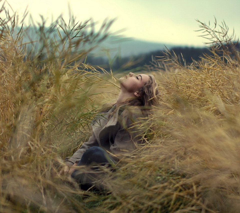 Обои трава, природа, девушка, настроение, поле, профиль, девушка.поле, grass, nature, girl, mood, field, profile, girl.field разрешение 1920x1280 Загрузить