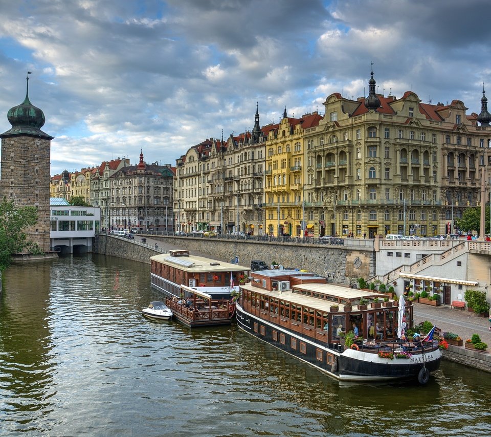 Обои река, здания, прага, чехия, river, building, prague, czech republic разрешение 4931x3267 Загрузить