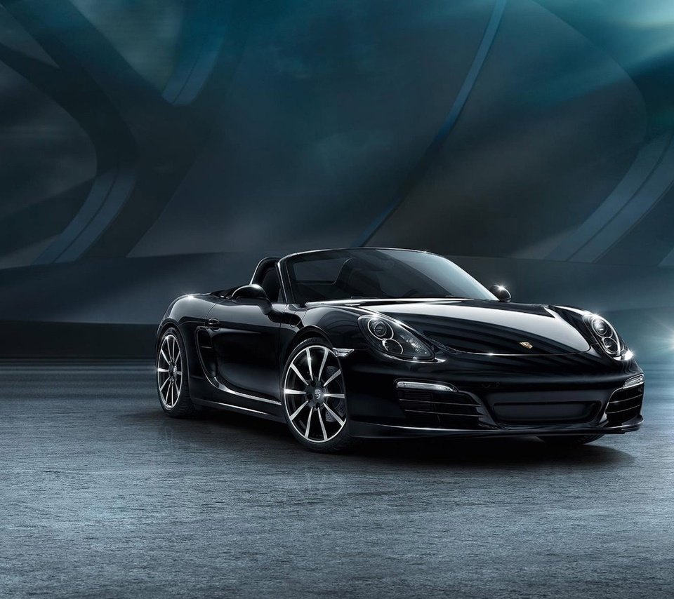 Обои черный, кабриолет, порш, 2015 год, boxster, black, convertible, porsche, 2015 разрешение 2560x1600 Загрузить