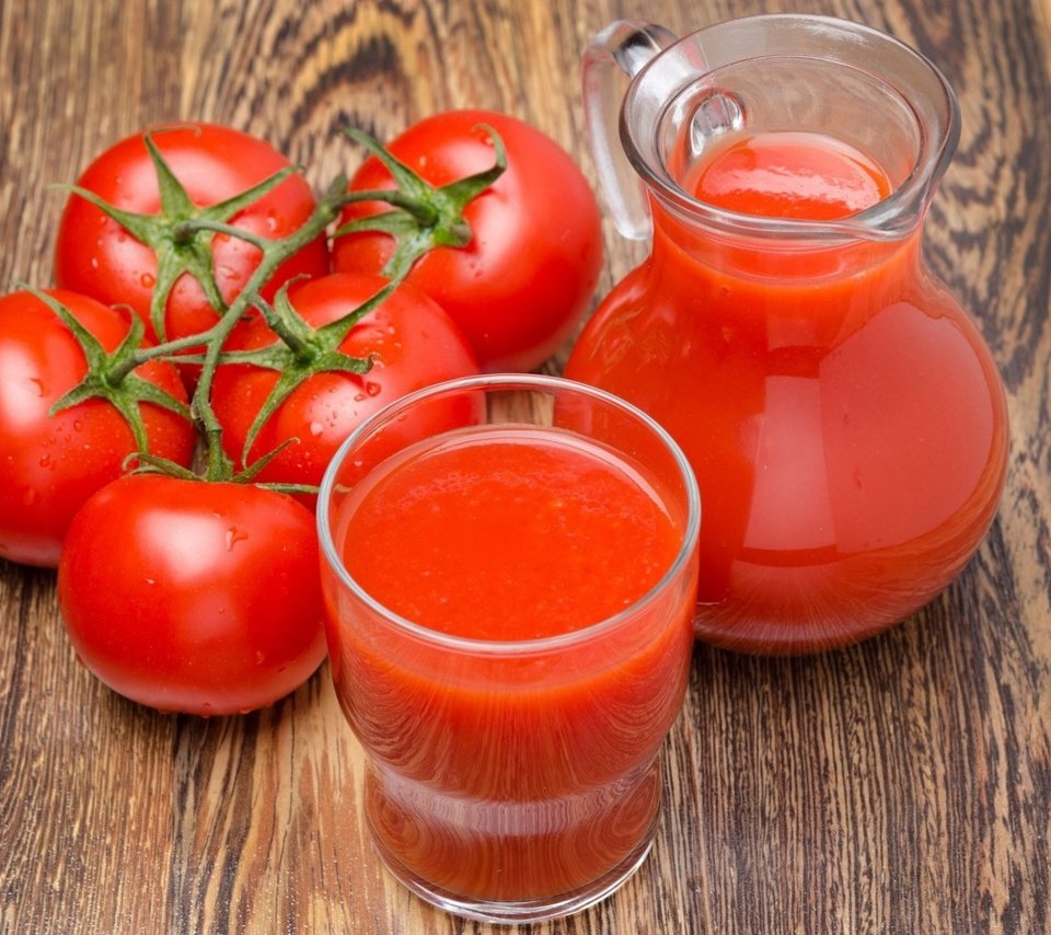 Обои стол, овощи, помидоры, томаты, сок, table, vegetables, tomatoes, juice разрешение 1920x1271 Загрузить