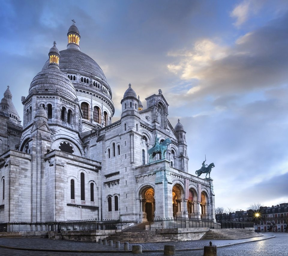 Обои собор, город, париж, франция, cathedral, the city, paris, france разрешение 1920x1200 Загрузить