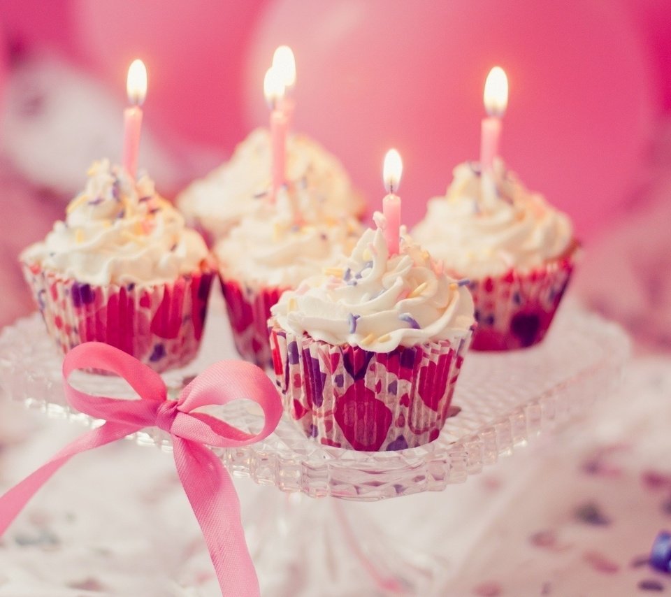 Обои свечи, сладкое, день рождения, пирожное, свечки, кексы, кексики, candles, sweet, birthday, cake, candle, cupcakes разрешение 1920x1200 Загрузить