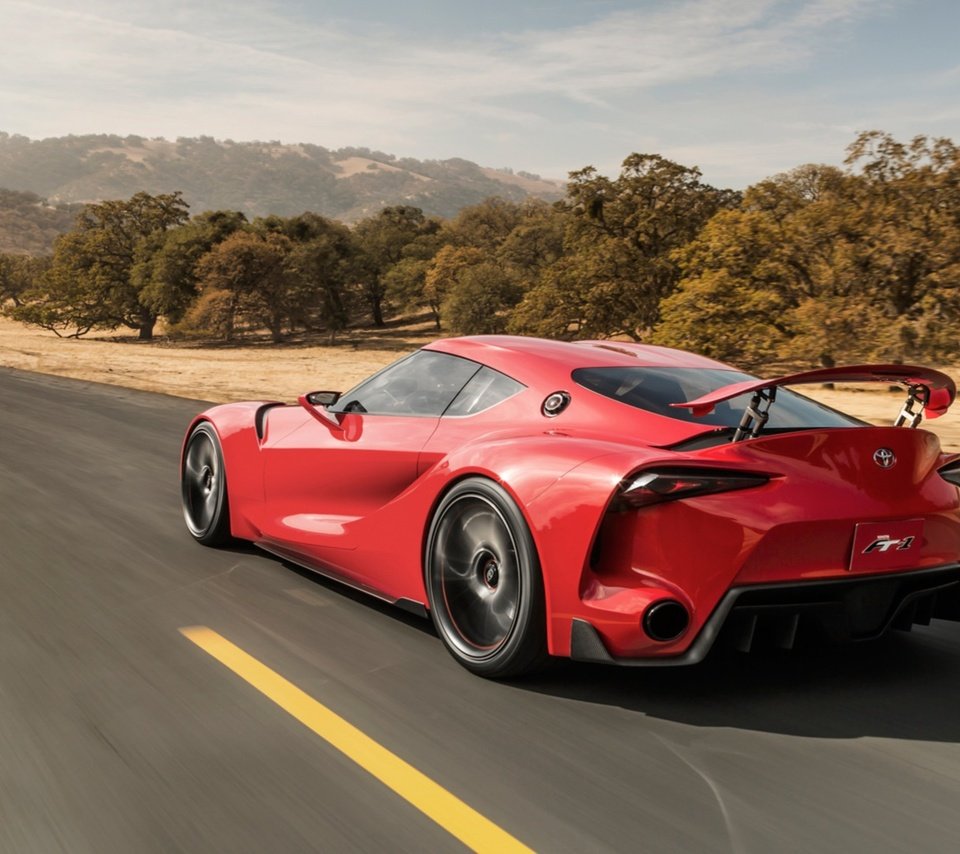 Обои concept, 2014 год, тойота, ft-1, 2014, toyota, the ft-1 разрешение 1920x1080 Загрузить