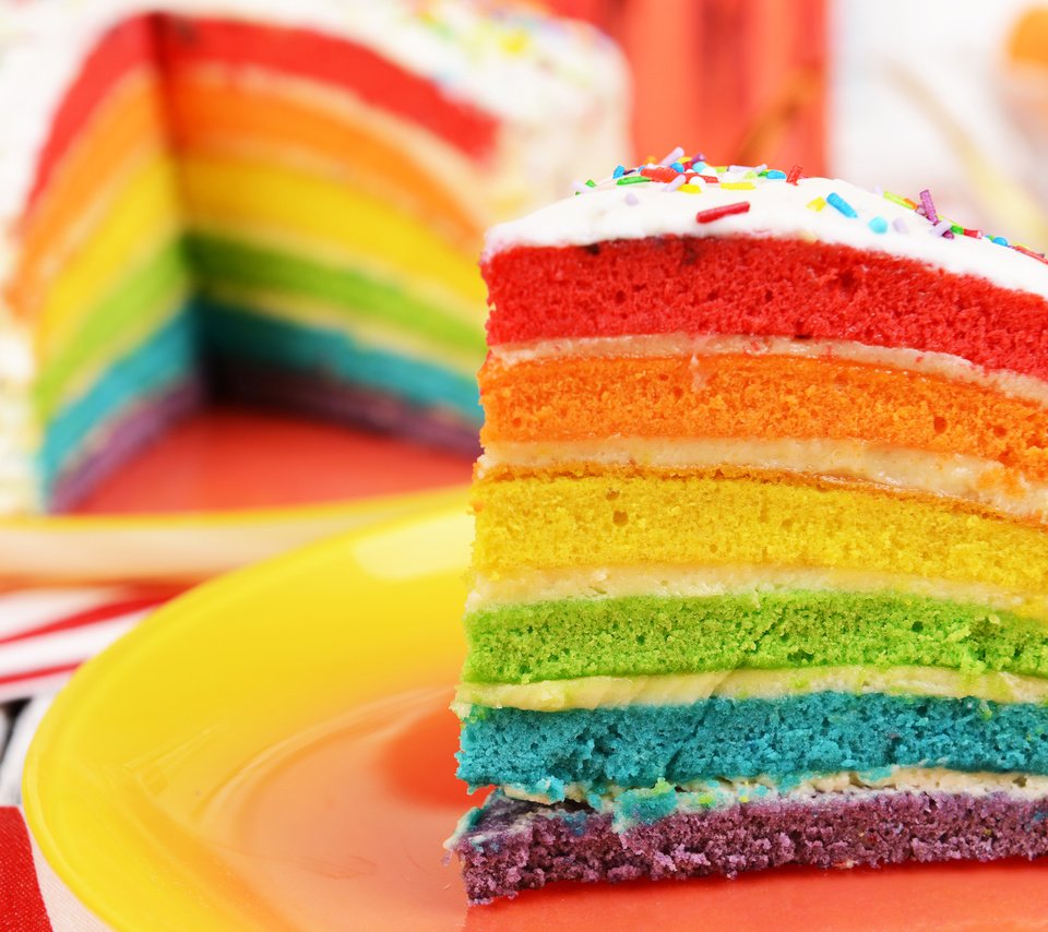 Обои разноцветные, сладкое, торт, десерт, пирог, коржи, colorful, sweet, cake, dessert, pie, cakes разрешение 3840x2400 Загрузить