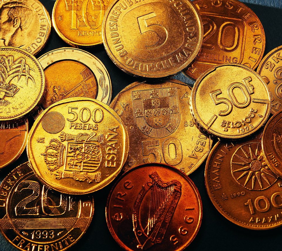 Обои много, деньги, золото, монеты, a lot, money, gold, coins разрешение 2560x1600 Загрузить