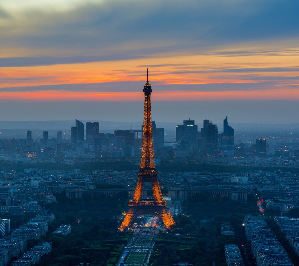 Обои пейзаж, париж, франция, эйфелева башня, landscape, paris, france, eiffel tower разрешение 1920x1280 Загрузить