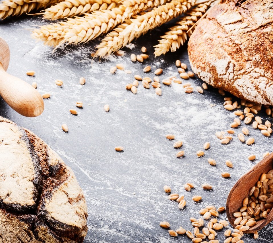 Обои хлеб, выпечка, зерно, мука, кулинария, bread, cakes, grain, flour, cooking разрешение 4759x3162 Загрузить