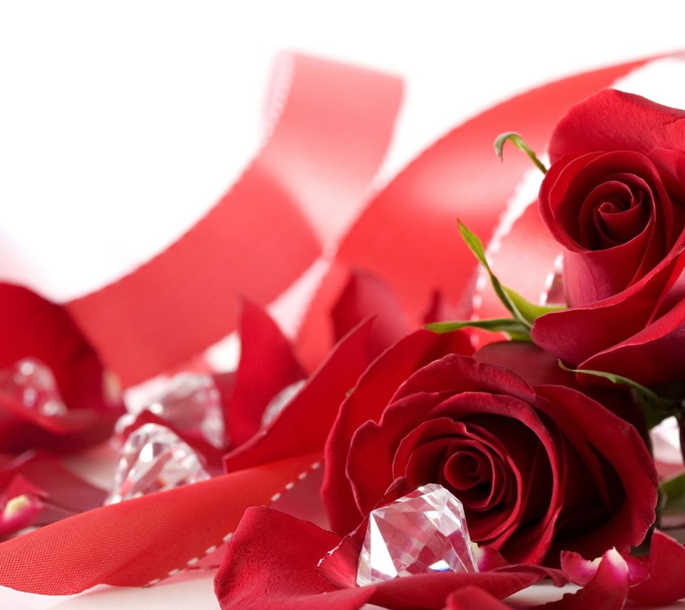 Обои цветы, розы, любовь, праздник, чувства, аромат, день всех влюбленных, flowers, roses, love, holiday, feelings, aroma, valentine's day разрешение 1920x1200 Загрузить