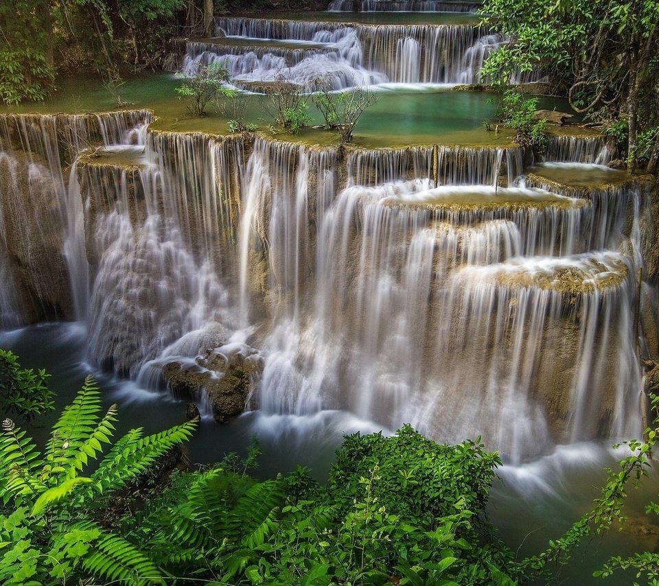 Обои река, провинция канчанабури, природа, водопад хуай мэй хамин, huay mae khamin waterfalls, лес, khuean srinagarindra national park, водопад хуай мае кхамин, водопад, таиланд, джунгли, каскады, водопад хуай мае камин, river, kanchanaburi province, nature, forest, waterfall, thailand, jungle, cascades, waterfall huay mae fireplace разрешение 2045x1308 Загрузить