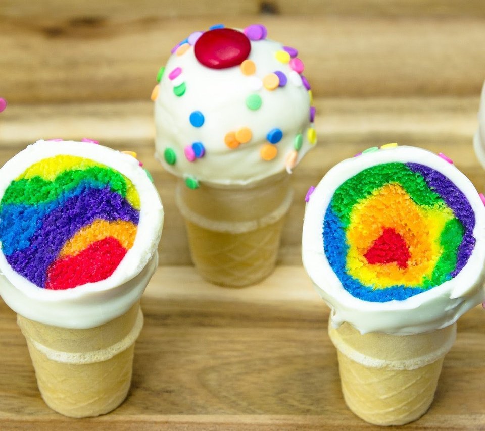 Обои мороженое, разноцветное, десерт, ice cream, colorful, dessert разрешение 1920x1080 Загрузить