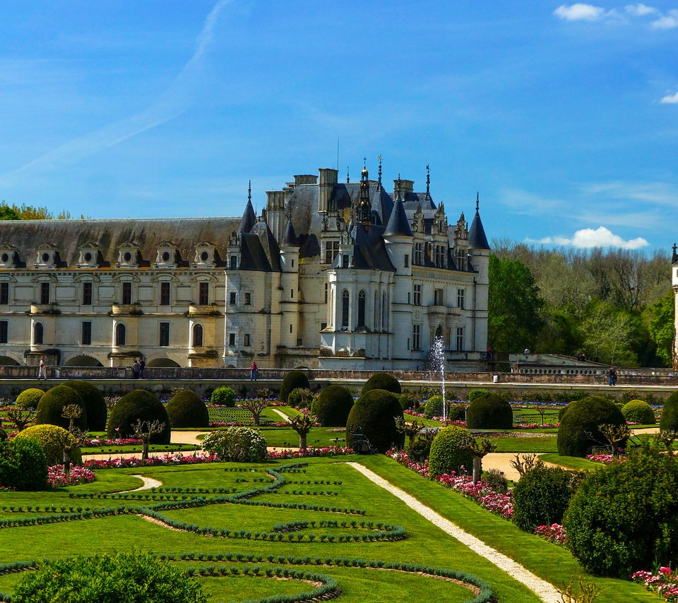 Обои замок, франция, шенонсо, замок шенонсо, эдр и луара, chenonceaux, castle, france, chenonceau, the castle of chenonceau, edr-et-loire разрешение 3200x2000 Загрузить