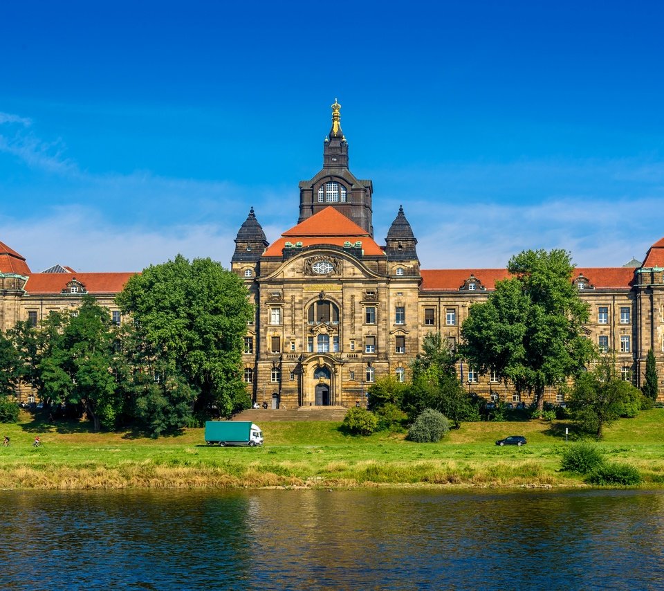 Обои архитектура, здание, германия, дрезден, architecture, the building, germany, dresden разрешение 2880x1923 Загрузить