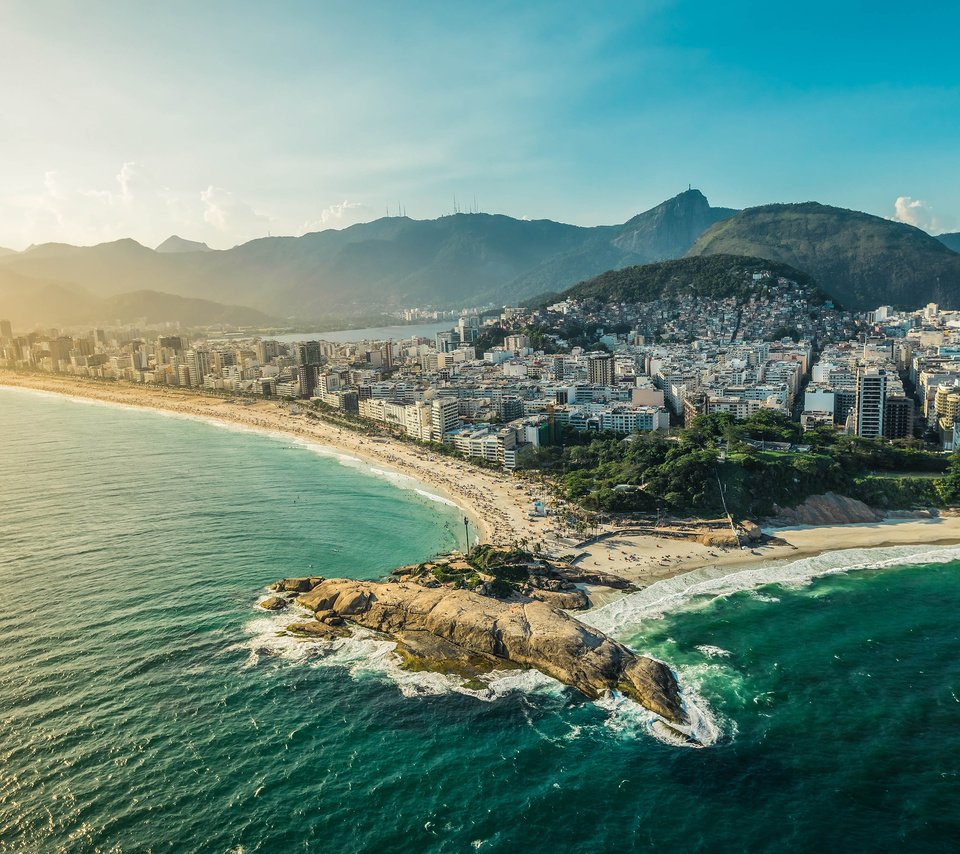 Обои пляж, город, бразилия, рио-де-жанейро, aerial view, arpoador, copacabana beach, ipanema beach, latin america, ипанема, копакабана, copacabana, beach, the city, brazil, rio de janeiro, ipanema разрешение 3840x2400 Загрузить